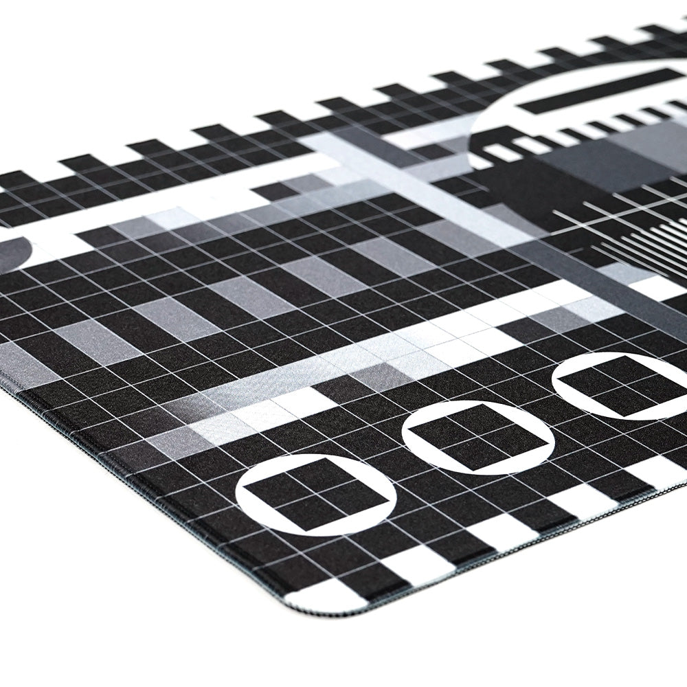 Noir X Isha Hening Deskmat - Test Card