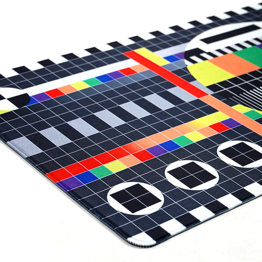 Noir X Isha Hening Deskmat - Test Card
