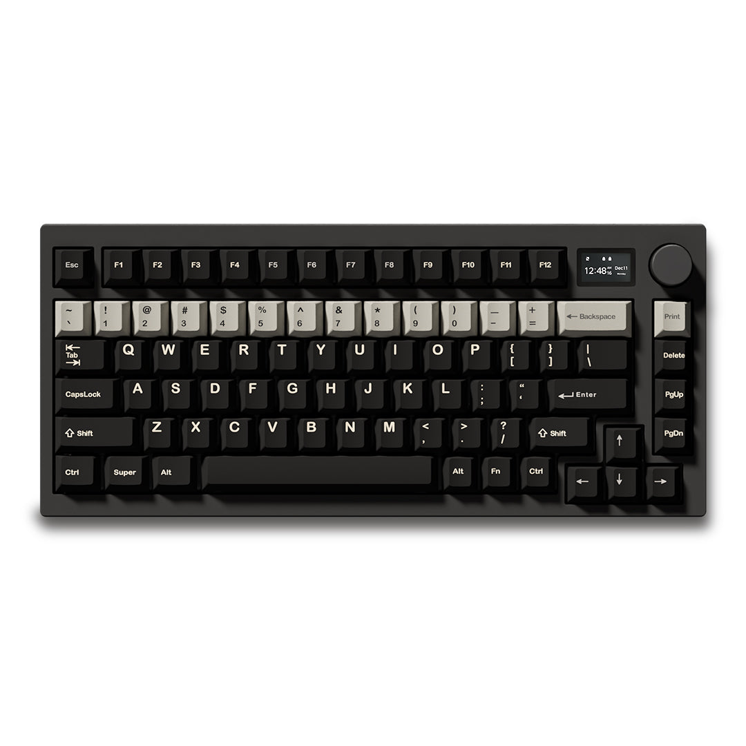 Noir Timeless82 v2 Classic Edition Mechanical Keyboard Gasket Mount