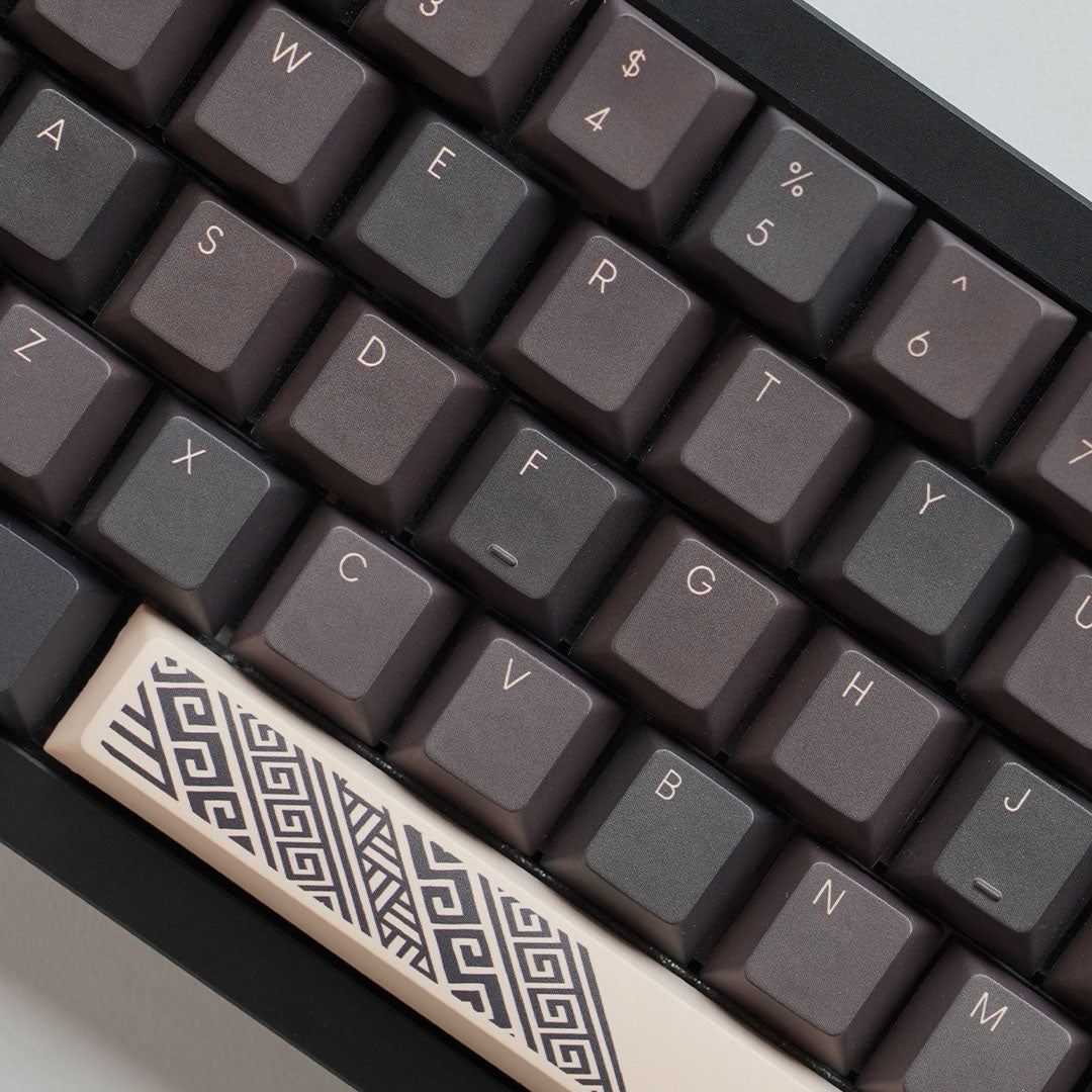 Noir Mayan Keycaps - PBT Dyesub Cherry Profile