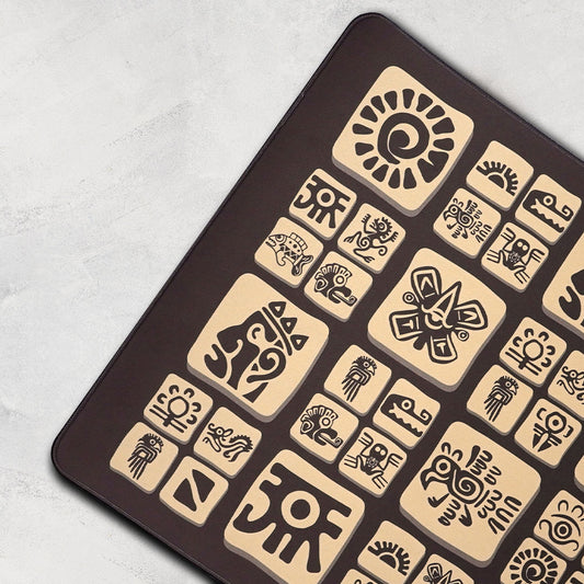 Noir Mayan Deskmat / Mousepad