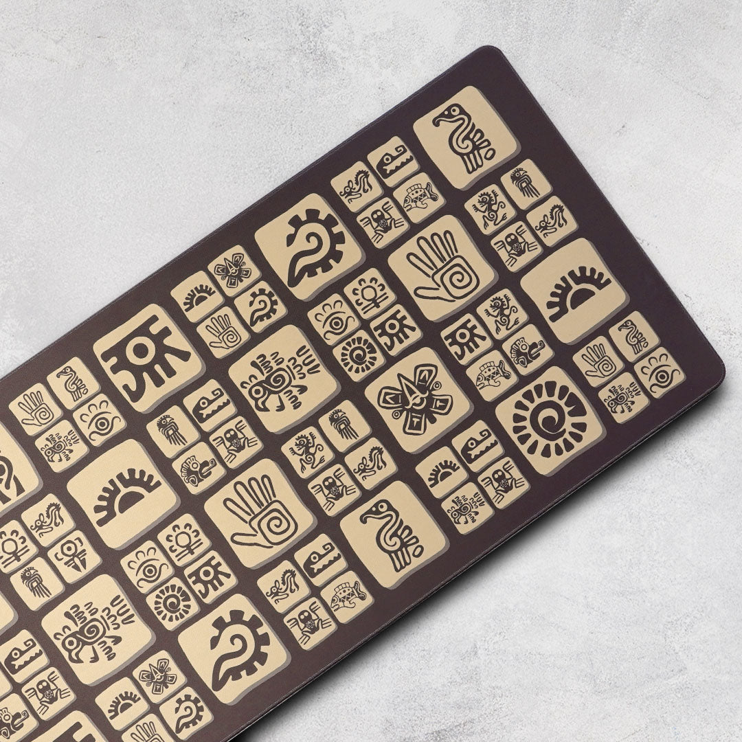 Noir Mayan Deskmat / Mousepad