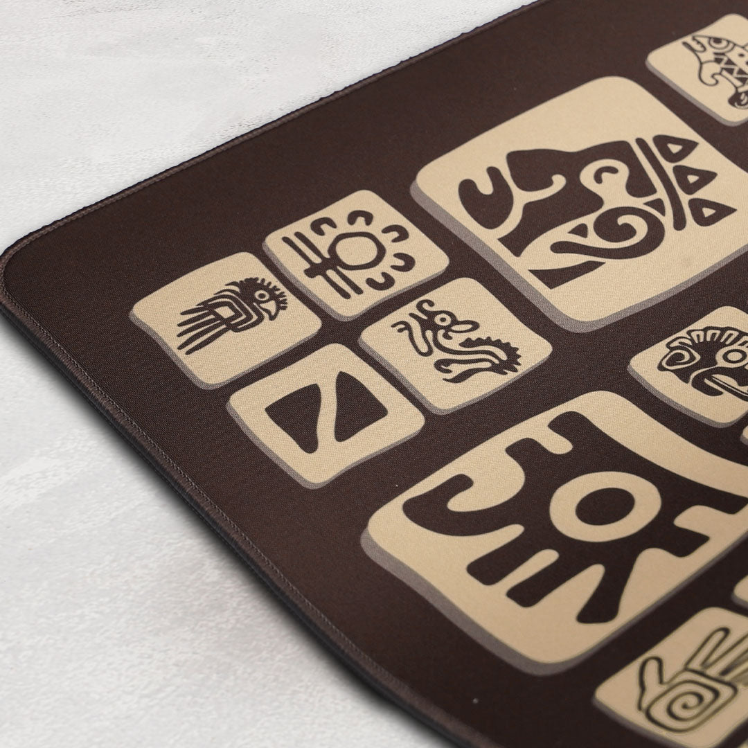 Noir Mayan Deskmat / Mousepad