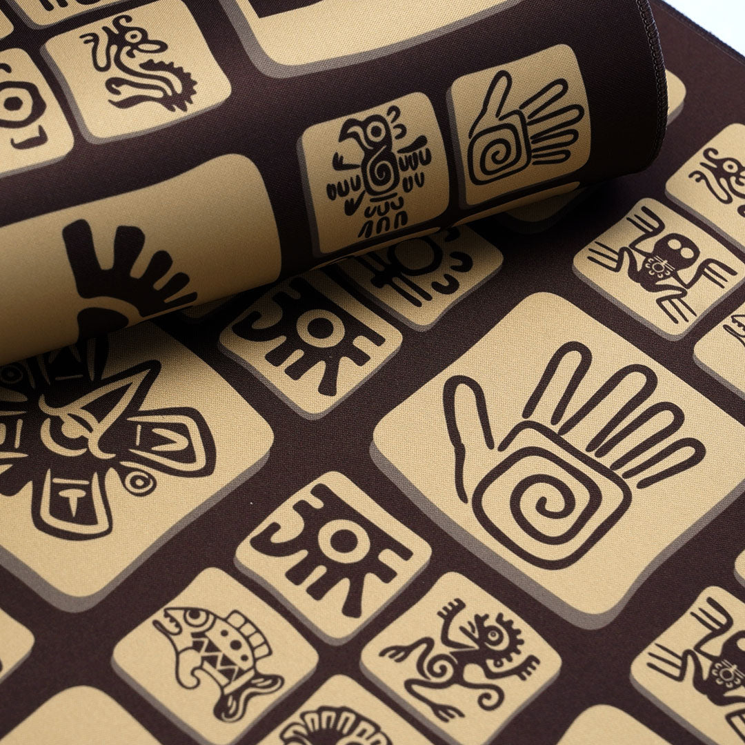 Noir Mayan Deskmat / Mousepad