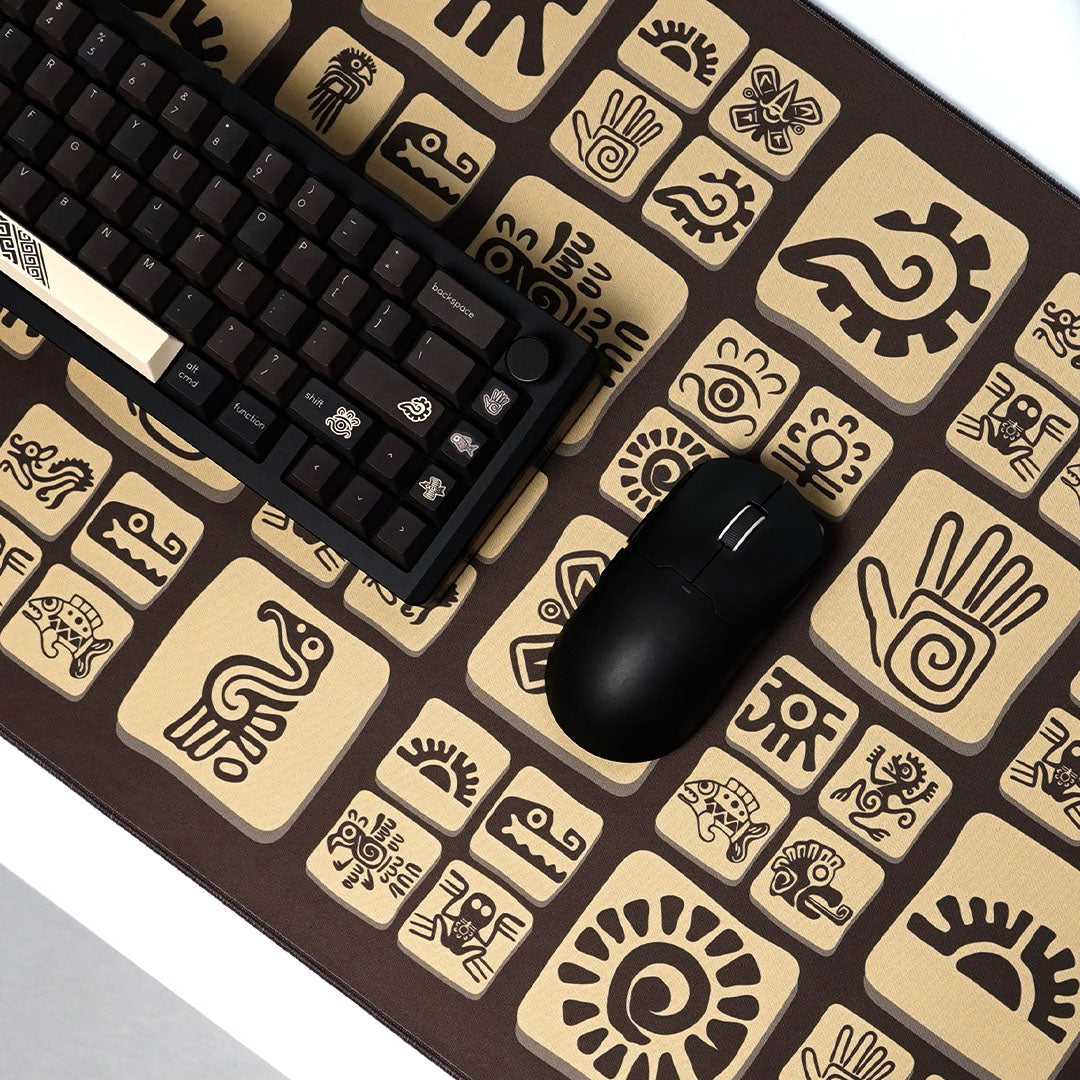 Noir Mayan Deskmat / Mousepad