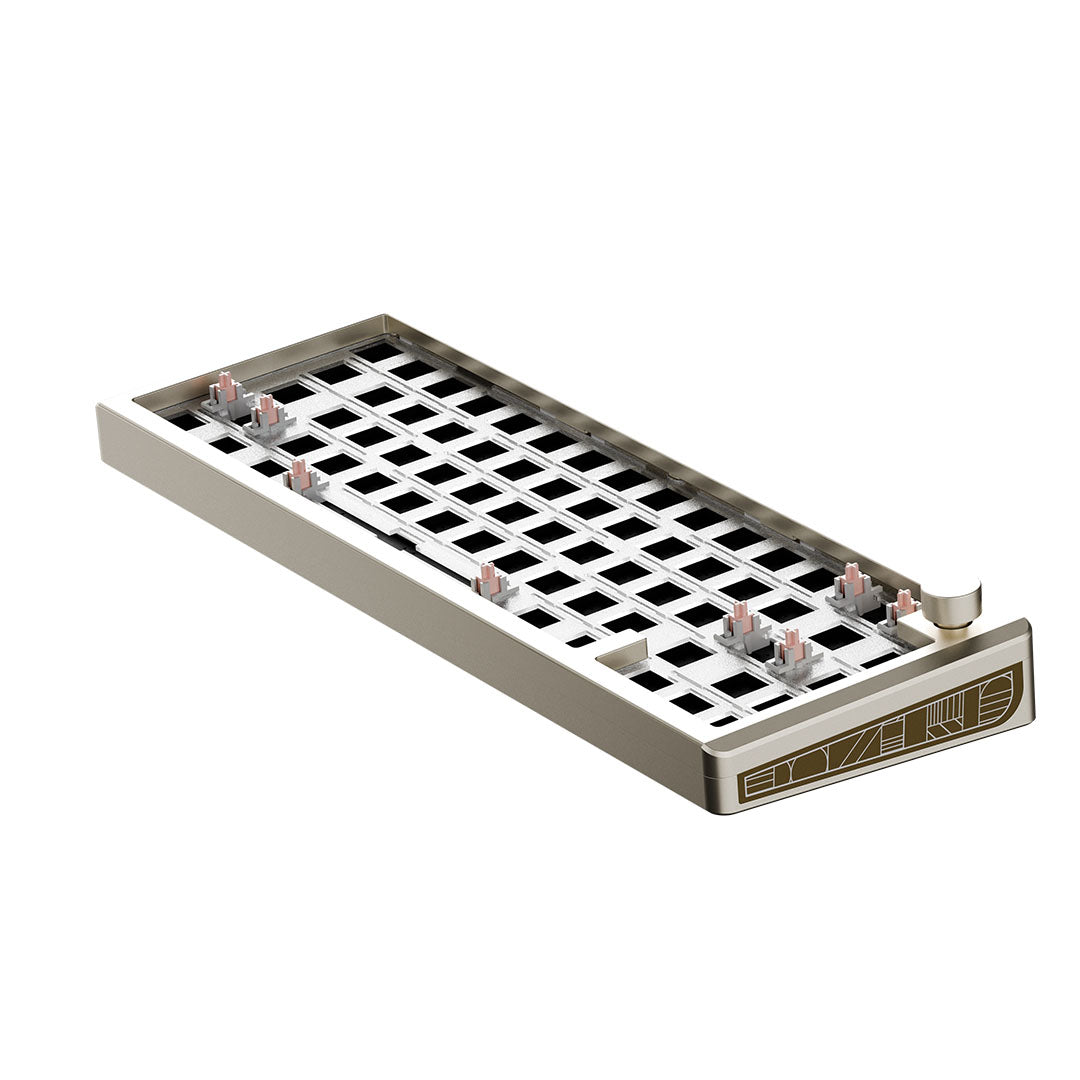 Noir Spade65 65% (Custom Build) QMK/VIA Multi Layout Aluminum Mechanical Keyboard Gasket Mount