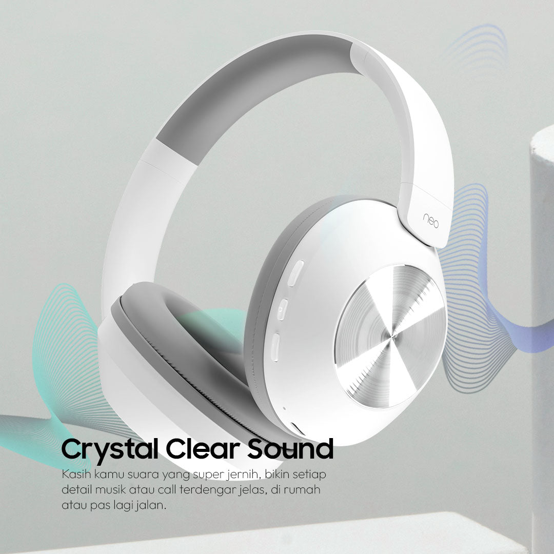 Neo Melo Headset Foldable Bluetooth Headphone