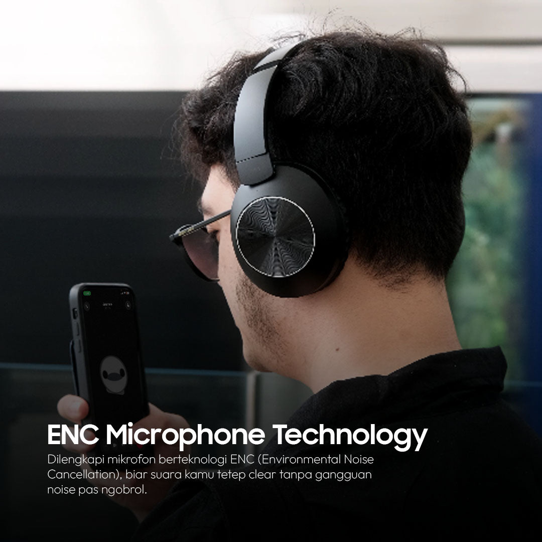 Neo Melo Headset Foldable Bluetooth Headphone