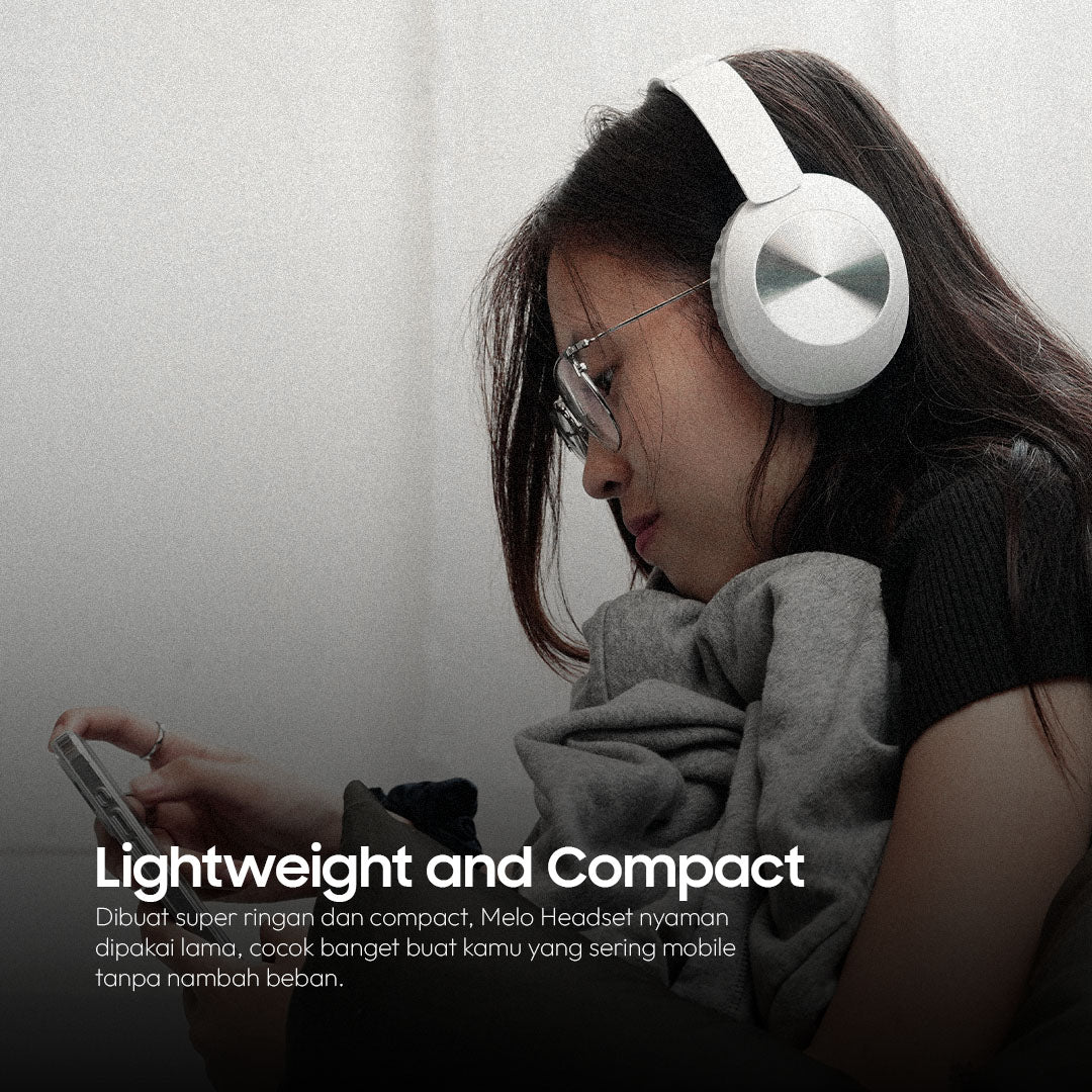 Neo Melo Headset Foldable Bluetooth Headphone