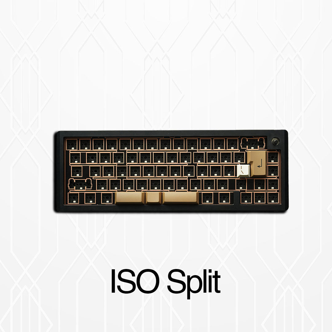 Noir Spade65 FR4 Extra Plate