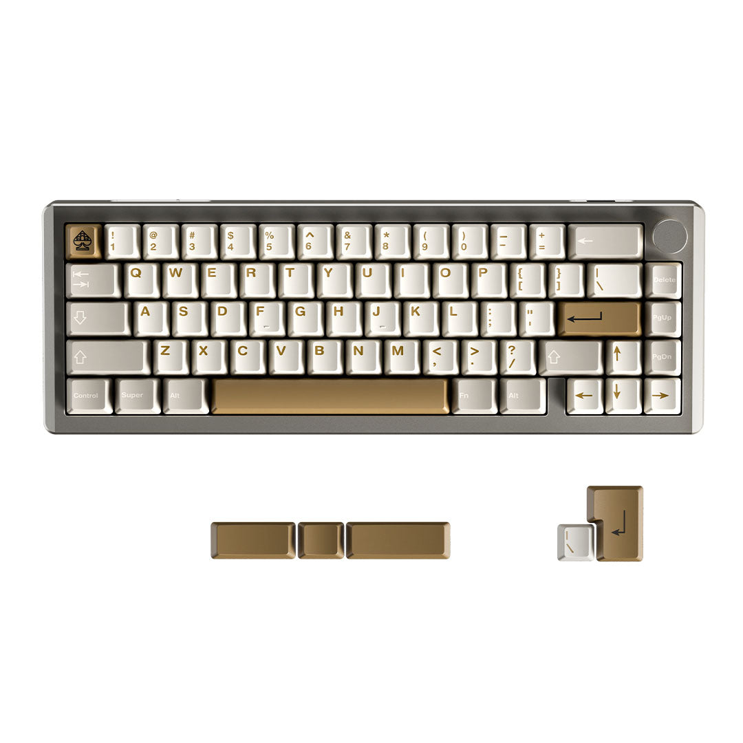Noir Spade65 65% Multi Layout Aluminum Mechanical Keyboard Gasket Mount