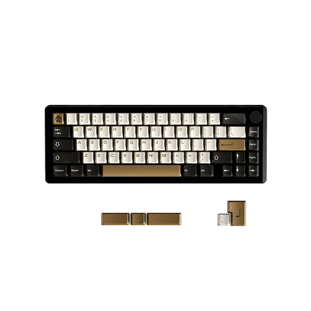 Noir Spade65 65% (Custom Build) QMK/VIA Multi Layout Aluminum Mechanical Keyboard Gasket Mount