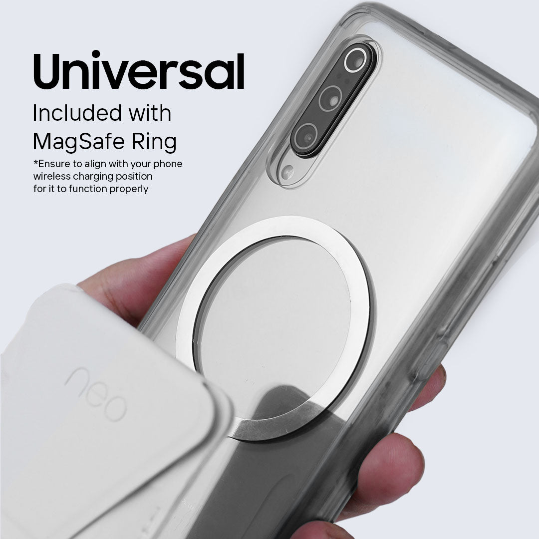 Neo Tap - Magnetic Smartphone Leather Wallet Stand for iPhone/Android