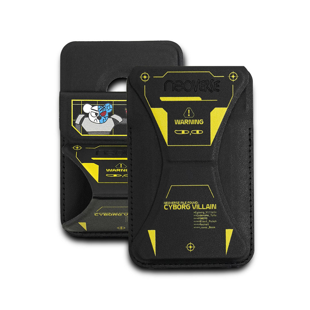 Neo Tap x Vernalta Neoverse Edition - Magnetic Smartphone Leather Wallet Stand for iPhone/Android
