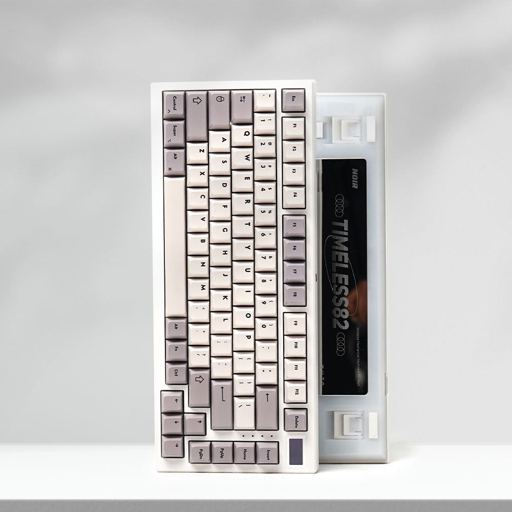 Noir Timeless82 75% Wireless OLED Mechanical Keyboard Gasket Mount PBT