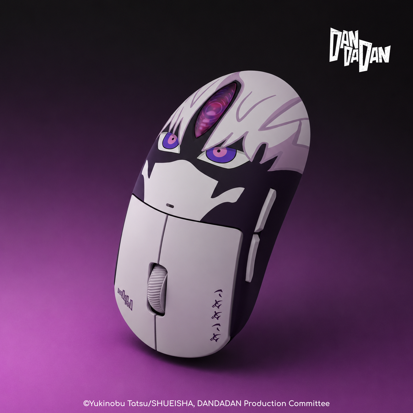 Noir M2-NEX DAN DA DAN Edition - Symmetric Wireless Lightweight Gaming Mouse PAW3311 Bluetooth 5.0