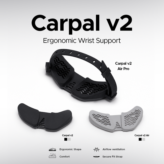 Noir Carpal v2 – Ergonomic Mouse Wrist Rest
