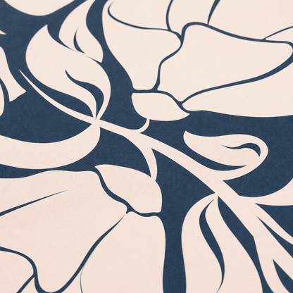 Noir Nordic Bloom Deskmat