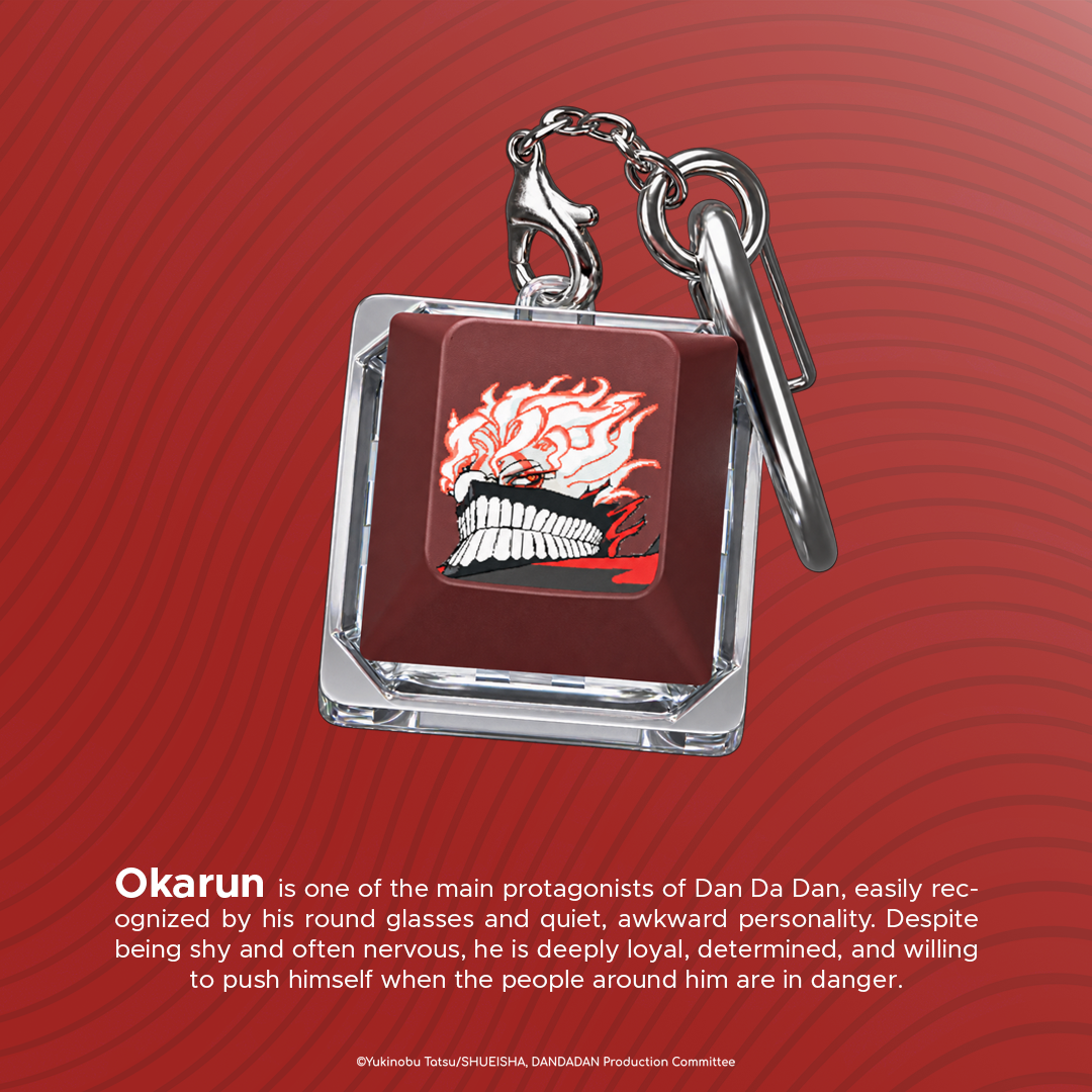 Noir Dan Da Dan Clicker Keychain Official Merchandise