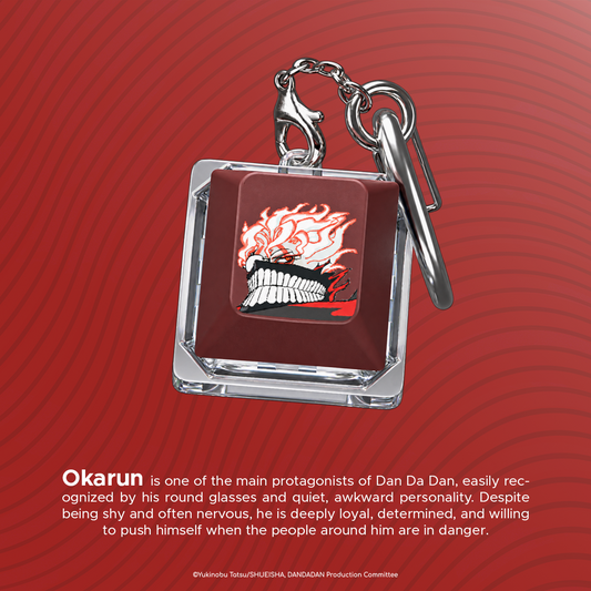 Noir Dan Da Dan Clicker Keychain Official Merchandise
