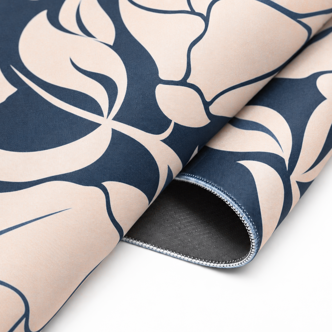 Noir Nordic Bloom Deskmat