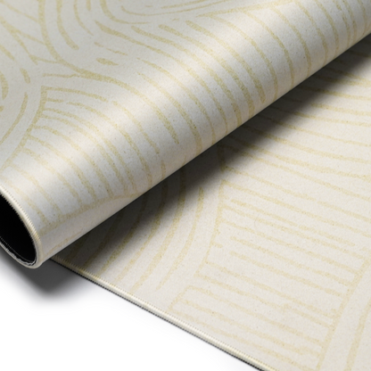 Noir Zen Garden White/Light Deskmat