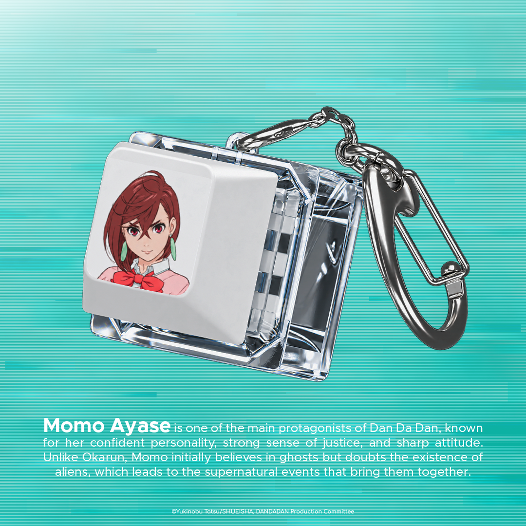 Noir Dan Da Dan Clicker Keychain Official Merchandise