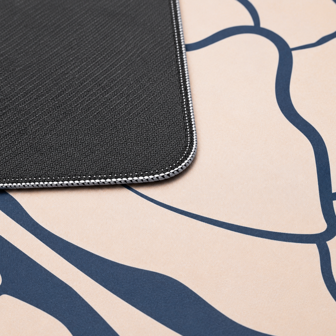 Noir Nordic Bloom Deskmat