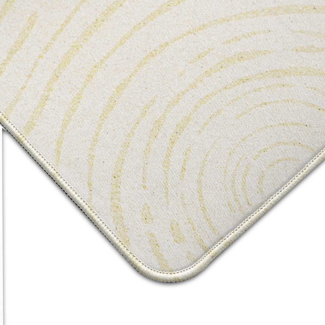 Noir Zen Garden White/Light Deskmat