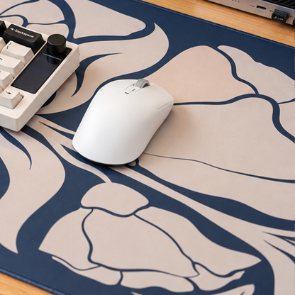 Noir Nordic Bloom Deskmat
