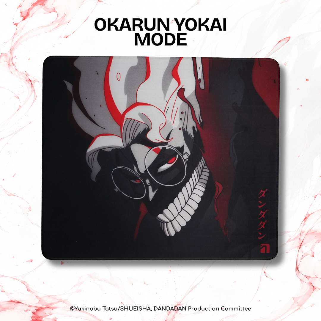 Noir One Mouse Pad DAN DA DAN Edition - Gaming Mousepad High/Fast, Slow/Control