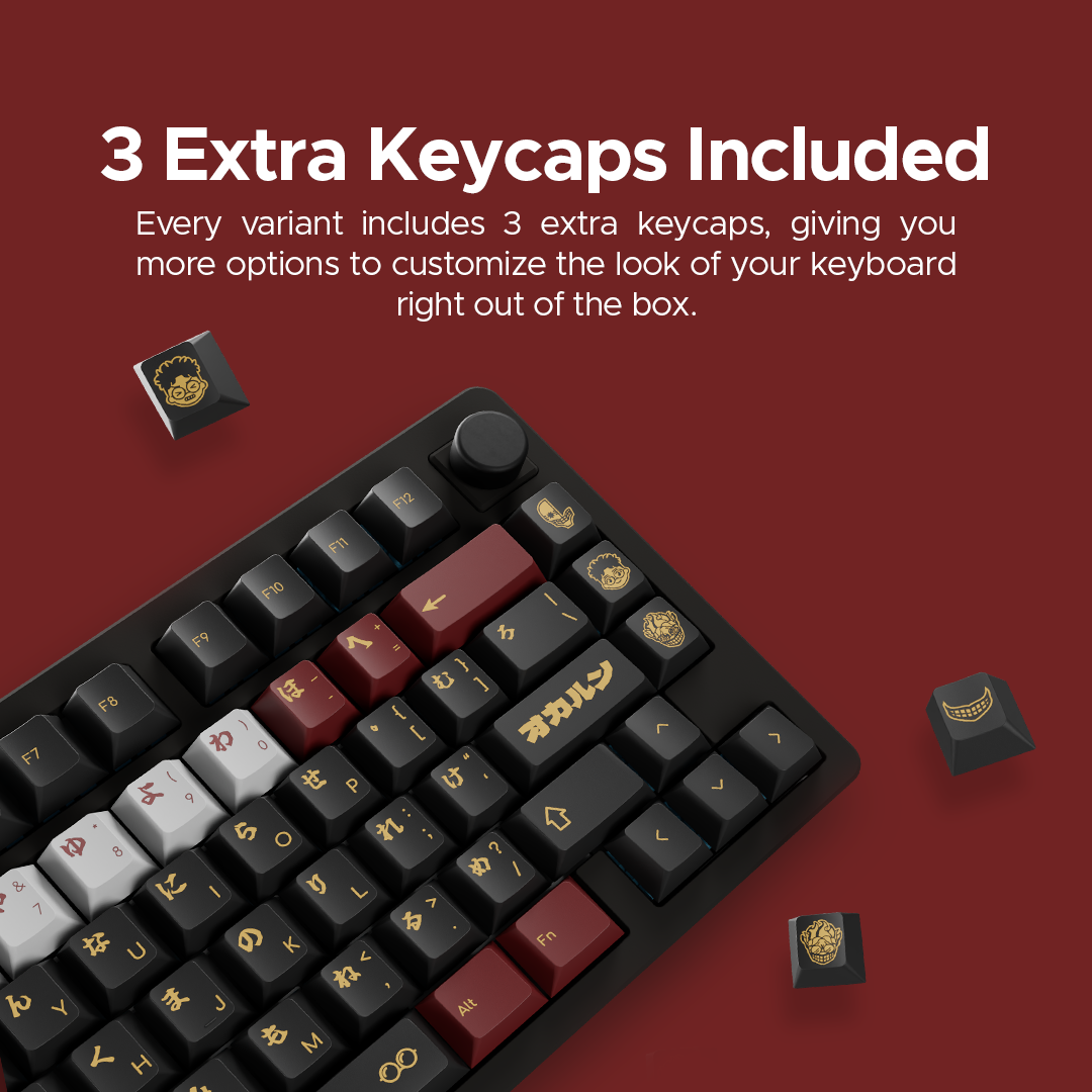 Noir Oddity75 - 75% Wireless Mechanical Keyboard Gasket Mount