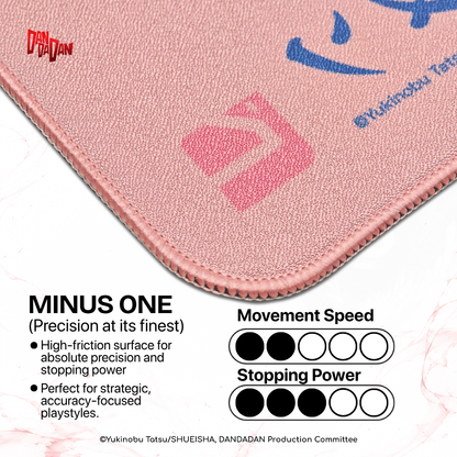 Noir One Mouse Pad DAN DA DAN Edition - Gaming Mousepad High/Fast, Slow/Control