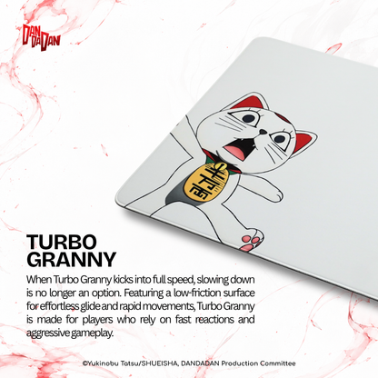 Noir One Mouse Pad DAN DA DAN Edition - Gaming Mousepad High/Fast, Slow/Control
