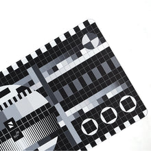 Load image into Gallery viewer, Noir X Isha Hening Deskmat - Test Card
