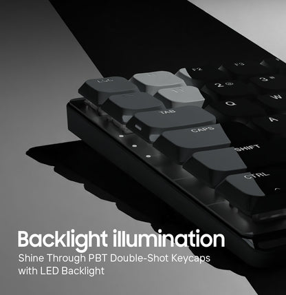 Neo - Melo Keyboard Low Profile Wireless 75% Mechanical 84 Keys Hotswap