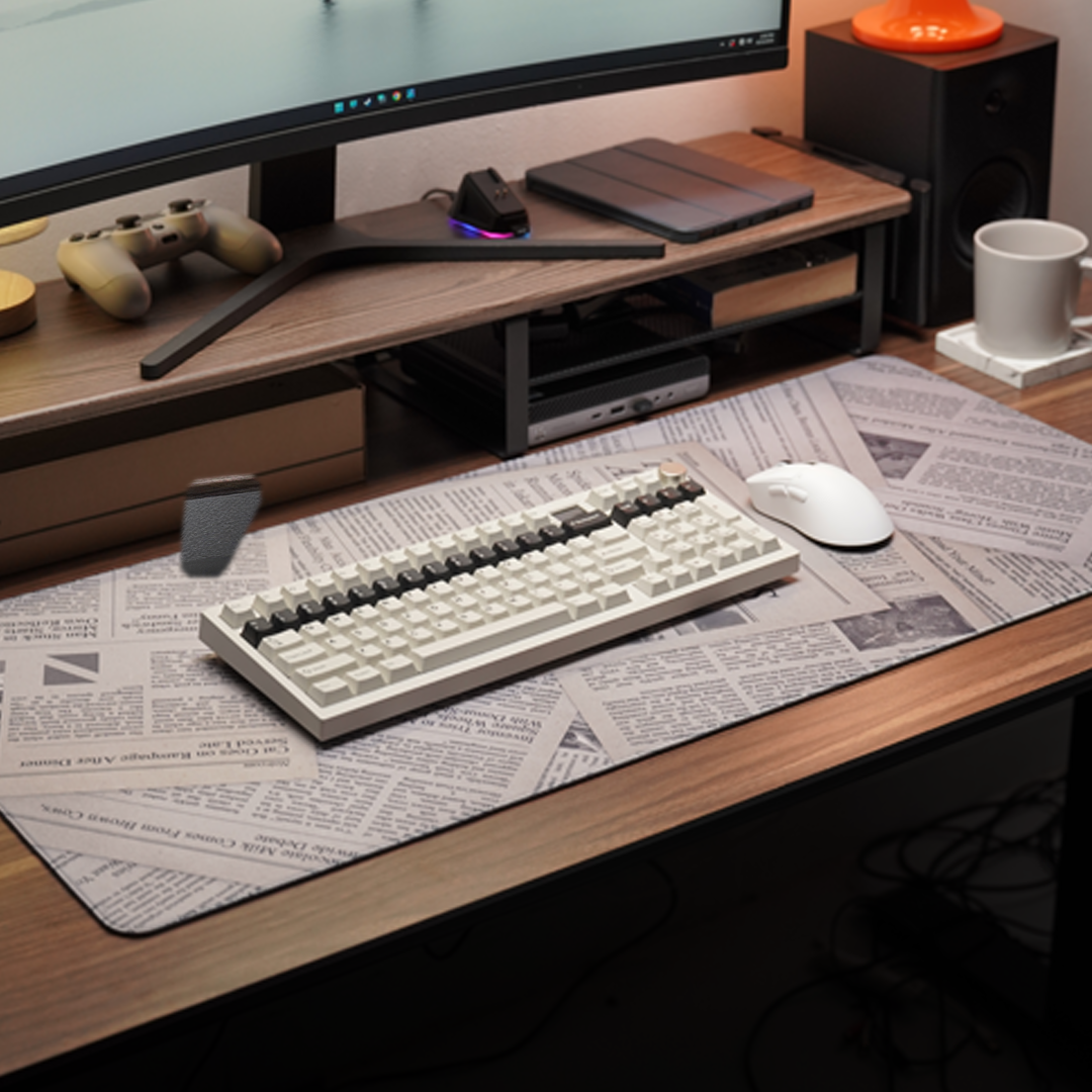 Noir Newspaper Deskmat