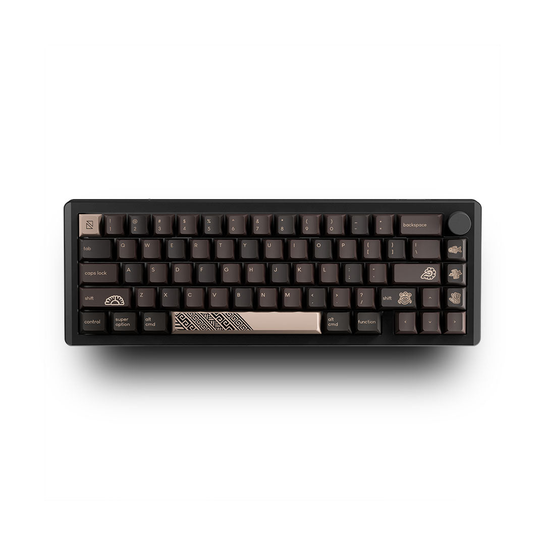 Noir Spade65 65% (Custom Build) - QMK/VIA Multi Layout Aluminum