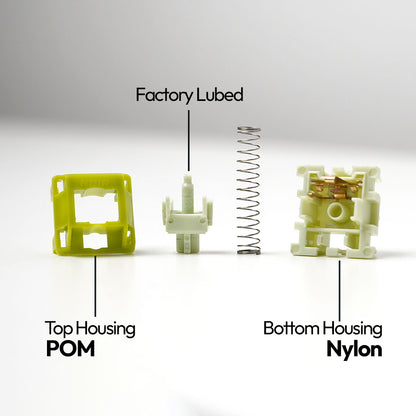 Noir Citron Linear Switch - Linear 58g 5 Pin PCB Mount