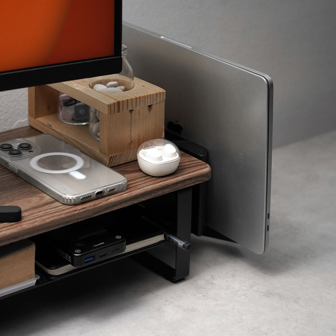 Neo DeskShelf+ - Monitor Stand Riser & Desk Shelf – Noir Gear