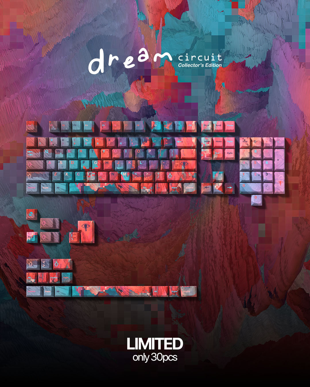 [PRE ORDER] Noir x Isha Hening Dream Circuit Keycaps