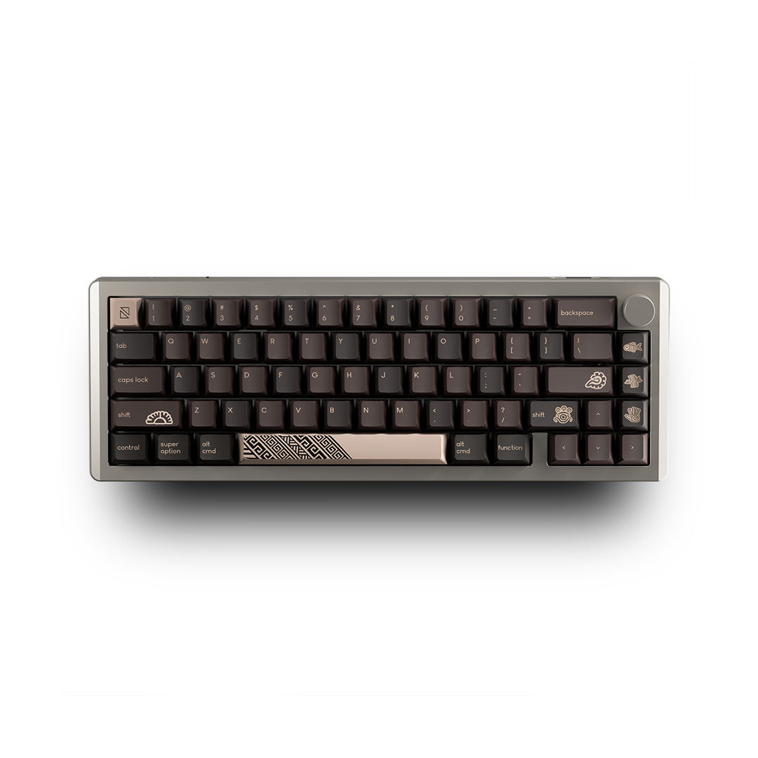 Noir Spade65 65% (Custom Build) QMK/VIA Multi Layout Aluminum Mechanical Keyboard Gasket Mount