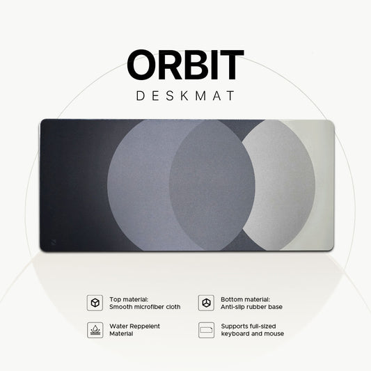 Noir Orbit Deskmat / Mousepad