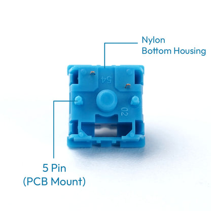 Noir x Yo_keebs Horizon switch - Linear 58g 5 Pin PCB Mount