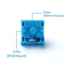 Load image into Gallery viewer, Noir x Yo_keebs Horizon switch - Linear 58g 5 Pin PCB Mount
