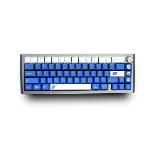 Noir Alpine Bloom Keycaps - PBT Dyesub Cherry
