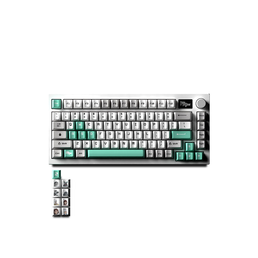 Noir Timeless82 v2 Dan Da Dan Edition Wireless Mechanical Keyboard Gasket Mount