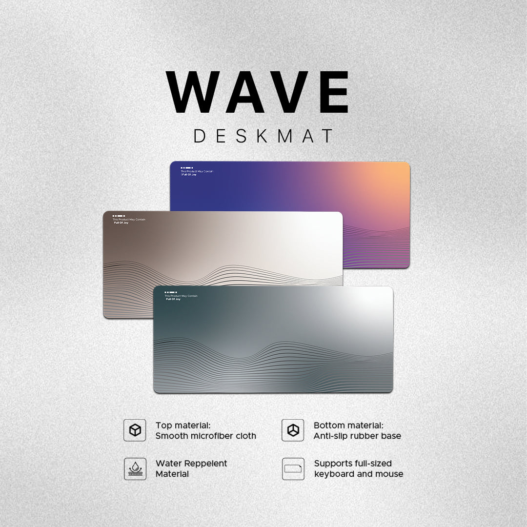 Noir Wave Series Deskmat