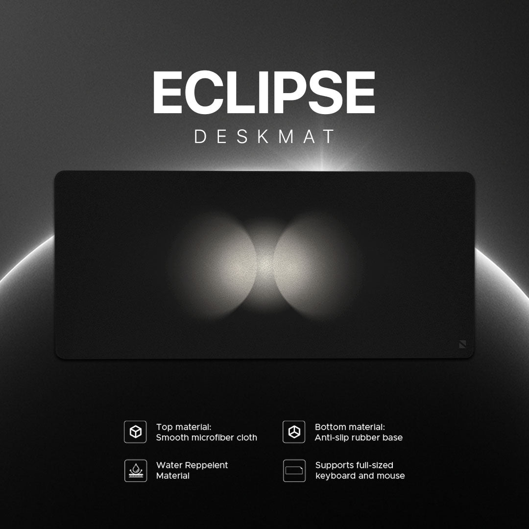 Noir Eclipse Deskmat