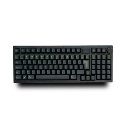 Noir Zen Garden Keycaps - PBT Dyesub Cherry